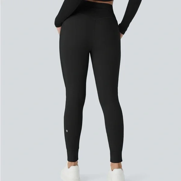 BNWT Halara High Waisted Drawstring Full Length Joggers/leggings Size MEDIUM - Picture 2 of 11